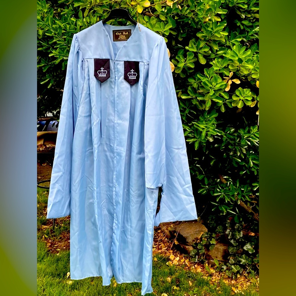 Columbia University Graduation Gown 5’9 to 5’11